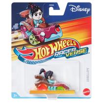 Veículo fundido sob pressão Hot Wheels RacerVerse 1:64 com Vanellope