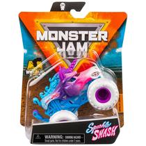 Veículo fundido sob pressão Monster Jam Sparkle Smash em escala 1:64