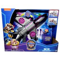 Veículo Jato Transformável E Mini Boneca Skye Patrulha Canina - Emite Som E Luz - Sunny Brinquedos