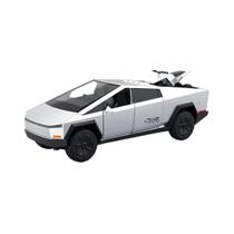 Veículo mega city picape e mini moto cyberquest tesla com som - bbr toys r3621