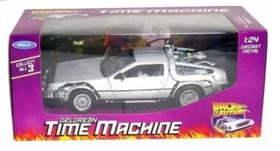 Veiculo Miniatura Maquina Do Tempo De Volta Para O Futuro Cor Cinza