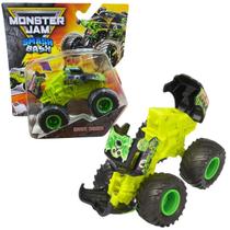 Veículo Monster Jam 1:64 Smash & Bash Grave Digger Sunny 4830 Veículo Monster Jam 1:64 Smash & Bash Grave Digger Sunny 4830