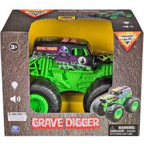 Veiculo monster jam com luz e som 1:24 sunny
