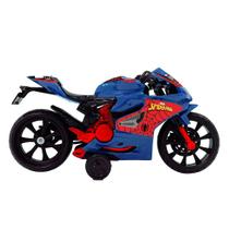 Veiculo Moto Fricção do Homem Aranha - Webcycle
