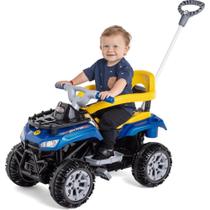 Veículo para Bebê CROSS UP Azul 2 em 1 com Som - Suporta ATÉ 30KG Veículo para Bebê CROSS UP Azul 2 em 1 com Som - Suporta ATÉ 30KG