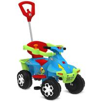 Veículo para Bebê SMART Quad Azul com Função Passeio e Pedal