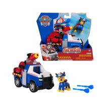 Veiculo Patrulha Canina Carrinho de Resgate Chase Sunny