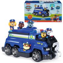 Veículo Paw Patrol Team Cruiser com 6 Bonecos - Para Crianças Acima de 3 Anos Veículo Paw Patrol Team Cruiser com 6 Bonecos - Para Crianças Acima de 3 Anos