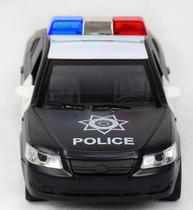 Veículo Polícia Com Som - Bbr Toys