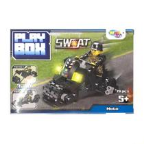 Veiculo Policia Monta e Desmonta Ref WB7704 Wellmix Veiculo Policia Monta e Desmonta Ref WB7704 Wellmix