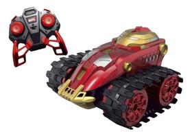 Veiculo Radio Controle Autotech Rider Homem De Ferro Cor Vermelho Candide 9213