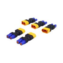 Veículo RC FPV Bateria Lipo ESC EC5 EC3 Para XT60 Deans Macho Fêmea Adaptador De Conector Sem Fio 5