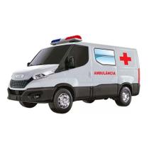 Veículo Roda Livre - Iveco Daily Ambulância - Furgão - Usual Brinquedos