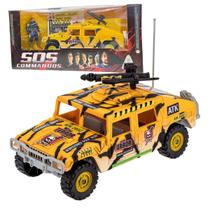 Veículo SOS Commandos Ataque Terrestre Com Boneco E Acessórios Original, Gulliver, Carrinho Retro Anos 80