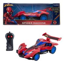 Veiculo Spider Machine - Rc 3 Func - Spiderman