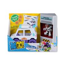 Veiculo t-car lancador de pizza jovens titas em acao - sunny