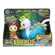 Veículo Toy Playskool Glo Friends Hugbug e Harmony Pop Swan
