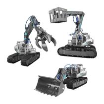 Veículos Hidráulicos Mãos à Obra 3 Em 1 Diy Kit Com 168 Peças Veículos Hidráulicos Mãos à Obra 3 Em 1 Diy Kit Com 168 Peças
