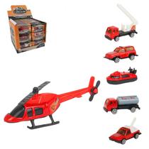 Veículos Roda Livre Metal Miniatura Sortidos - Tudo em Caixa