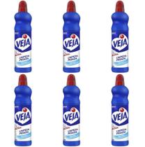 Veja Limpeza Pesada Com Álcool - Kit c/6un 500ml de cada