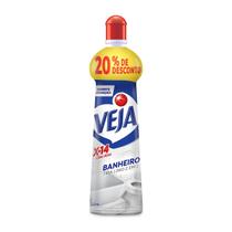 Veja Para Banheiro Tira Limo 2 Em 1 Desinfeta E Branqueia X-14 Cloro Ativo 500ml Veja