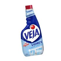 Veja Vidrex Com Álcool Limpa Vidros Refil 500ml Veja Vidrex Com Álcool Limpa Vidros Refil 500ml