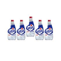 Veja Vidrex Cristal Limpa Vidros Refil 500ml Kit 5