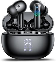 VEKJ Fones de ouvido com tradução por IA Bluetooth 5.4, 165 idiomas