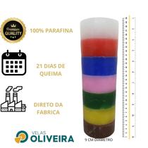 Vela 21 Dias 7 Linhas Umbanda Candomblé - Votiva