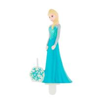 Vela 3d Frozen Elsa - Regina