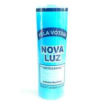 Vela 7 Dias Azul Claro Nova Luz