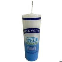 Vela 7 Dias Branca e Azul Nova Luz (Bicolor) Paz, Proteção e Equilíbrio Espiritual Vela 7 Dias Branca e Azul Nova Luz (Bicolor) Paz, Proteção e Equilíbrio Espiritual