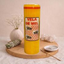 Vela 7 Dias de Mel Amarela Ideal Prosperidade, Adoçamento e Energia Positiva Vela 7 Dias de Mel Amarela Ideal Prosperidade, Adoçamento e Energia Positiva