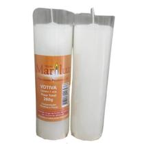 Vela 7 dias Votiva 260gr Branca - 4 unidades Vela 7 dias Votiva 260gr Branca - 4 unidades