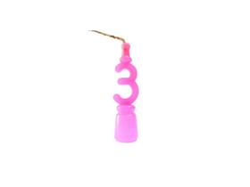 Vela Aniv 3 Rosa Bianco Vela Aniv 3 Rosa Bianco