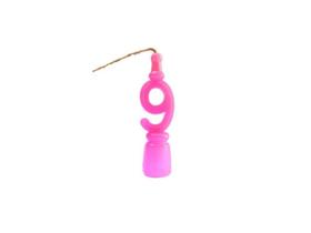 Vela Aniv 9 Rosa Bianco Vela Aniv 9 Rosa Bianco