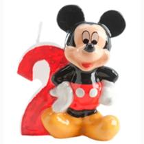 Vela Aniversário 3D Mickey Número 2