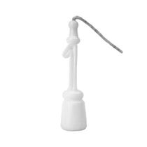 Vela aniversario branca (nr1) bianco c/ 10 un Vela aniversario branca (nr1) bianco c/ 10 un