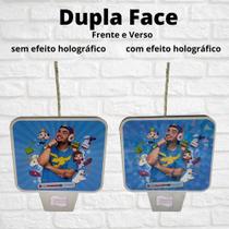 Vela Aniversário Dupla Face Para Bolo Festa Luccas