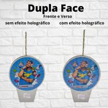 Vela Aniversário Dupla Face Para Bolo Festa Luccas