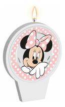 Vela Aniversário Minnie Rosa Regina Licenciado Festa