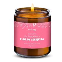 Vela Aromática 200g - Flor de Cerejeira - Multilaser