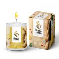 Vela Aromática 60g Gengibre e Pimenta Rosa - Tudo em Caixa