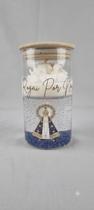 VELA AROMÁTICA ARTESANAL - EDIÇÃO NOSSA SENHORA APARECIDA (Flor de Peônia) -