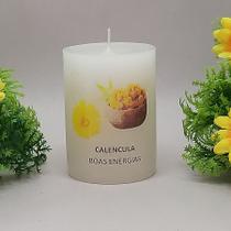 Vela Aromática Atrativa Artesanal - Aroma Calêndula Vela Aromática Atrativa Artesanal - Aroma Calêndula
