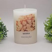 Vela Aromática Atrativa Artesanal - Aroma Mirra Vela Aromática Atrativa Artesanal - Aroma Mirra