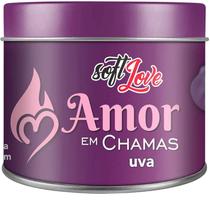 Vela aromática beijável para massagem