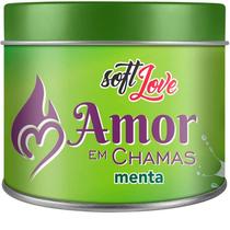 Vela aromática beijável para massagem