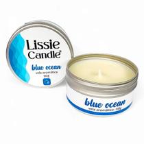 Vela Aromática Blue Ocean 90g - Lissie Candle