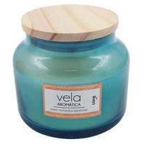 Vela Aromática C/ Suporte 9x8cm em Vidro -